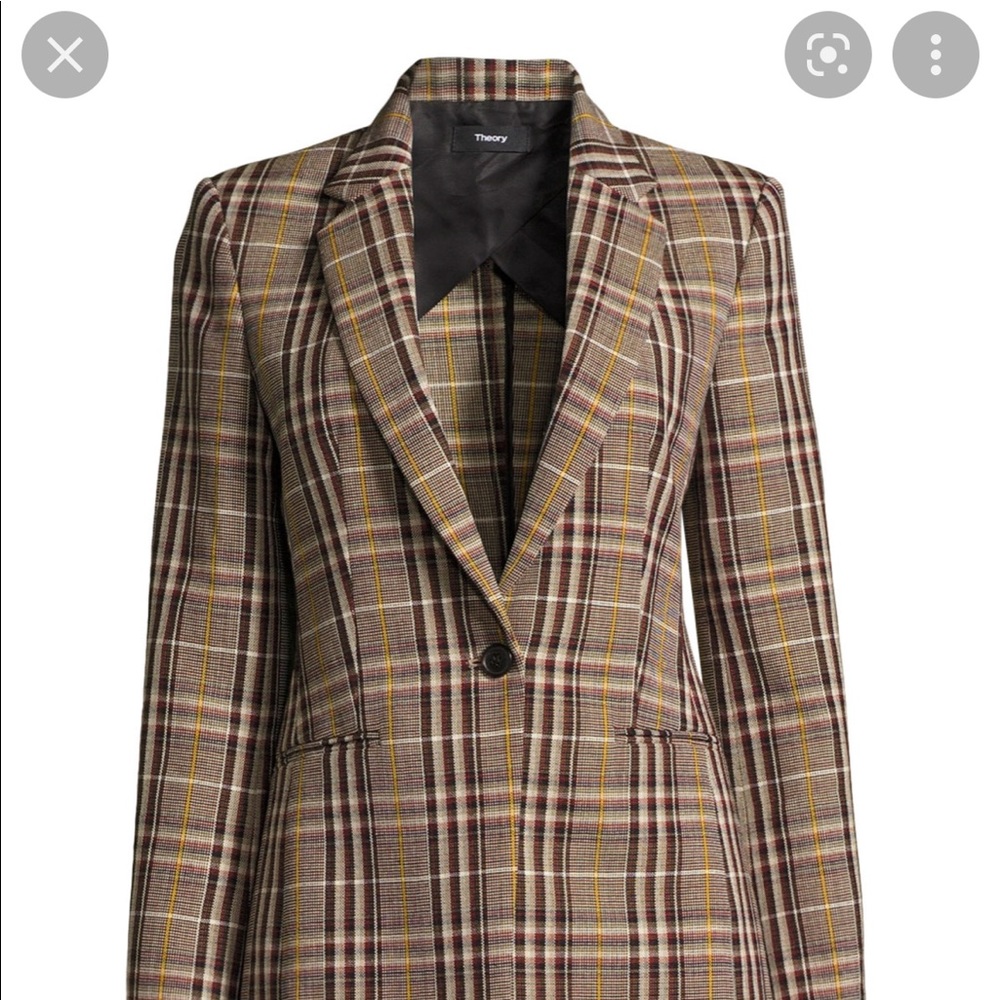 Theory Power Bexley Wool Blazer size 00